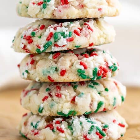 Tall cookie stack