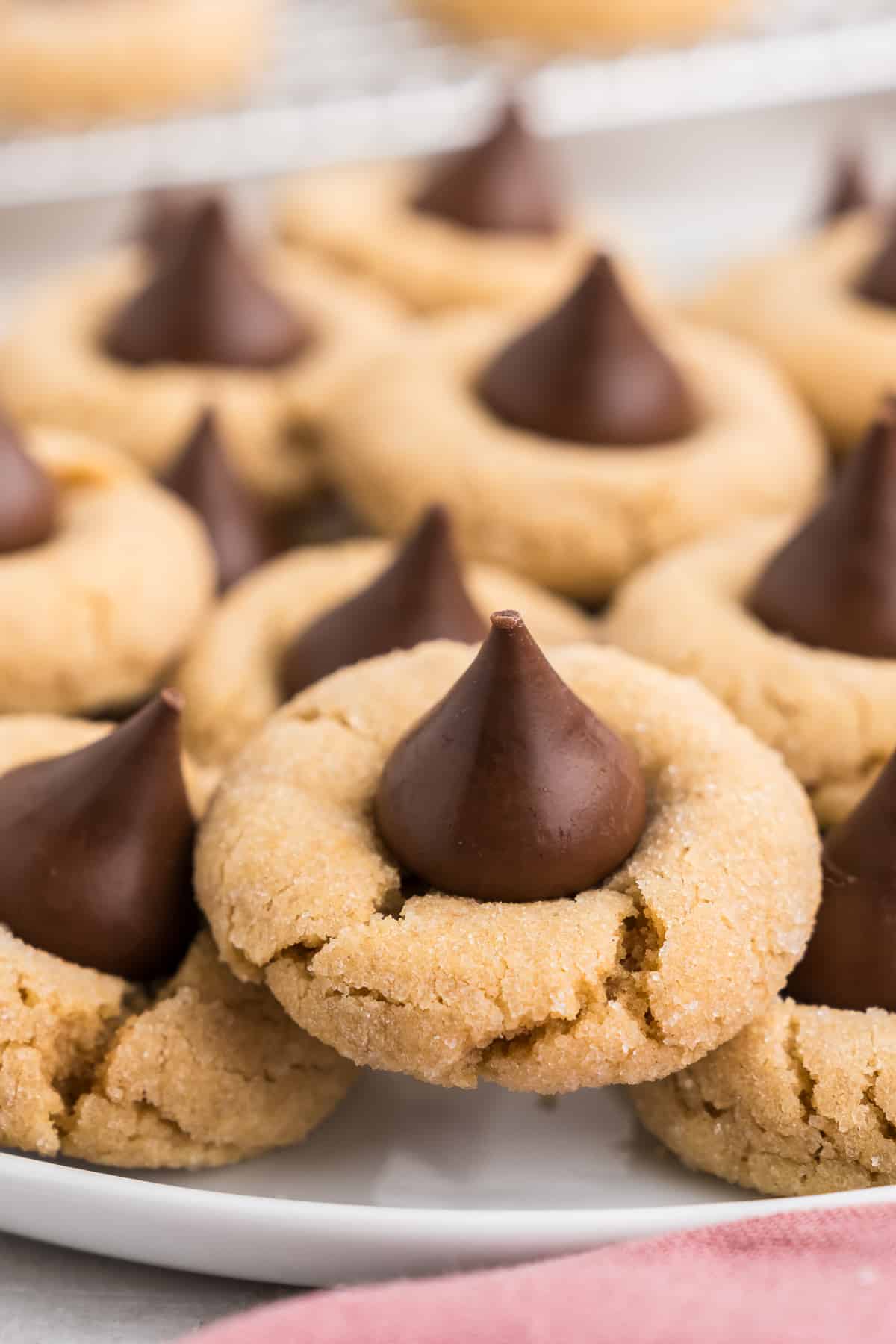 Recipe for Peanut Butter Blossom Cookies